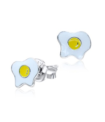 Kid Stud Earring Fried Egg STS-4053